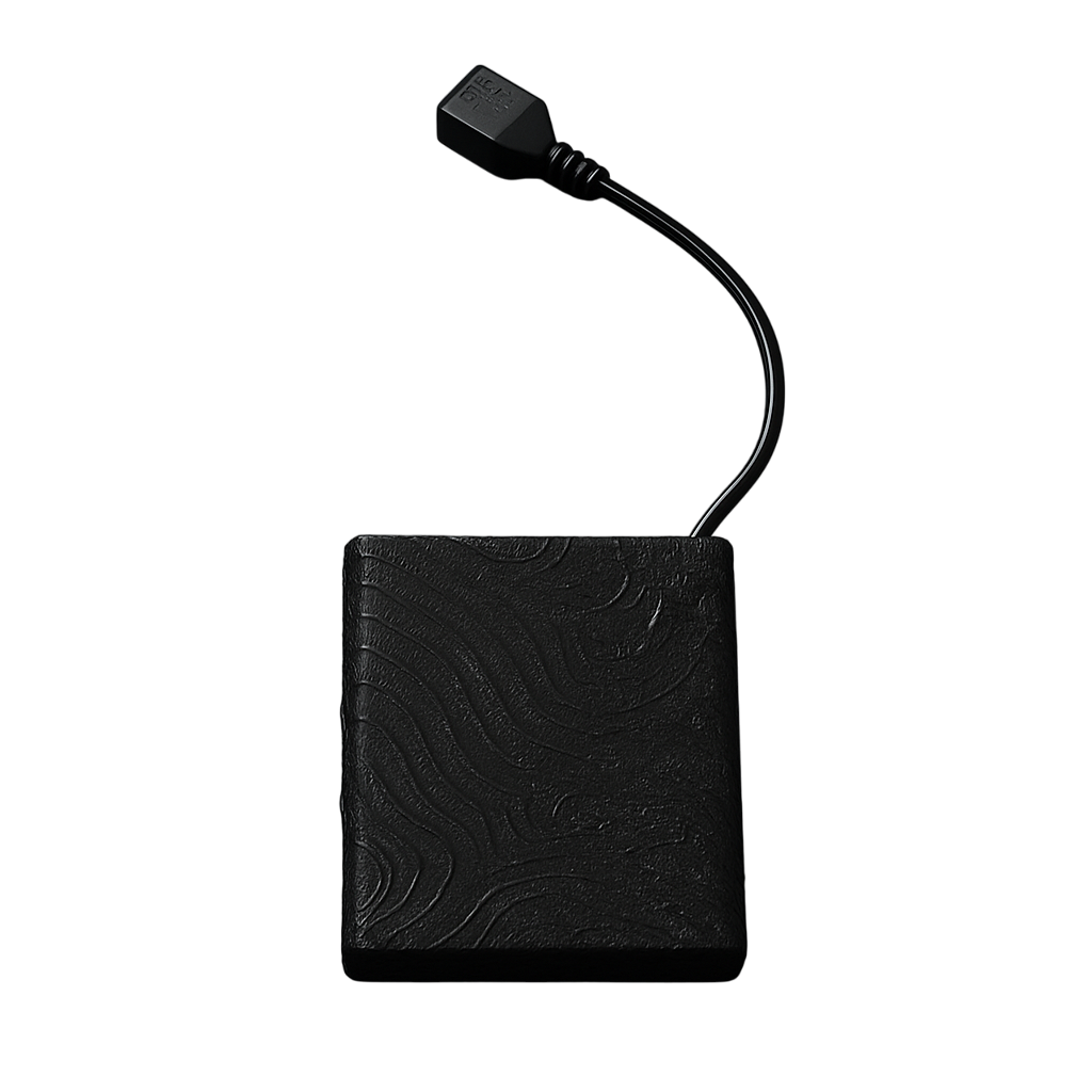 Himmelwerk Batterie-Box schwarz für Sternenhimmel – kompakte 12V-Versorgung für LED-Projekte