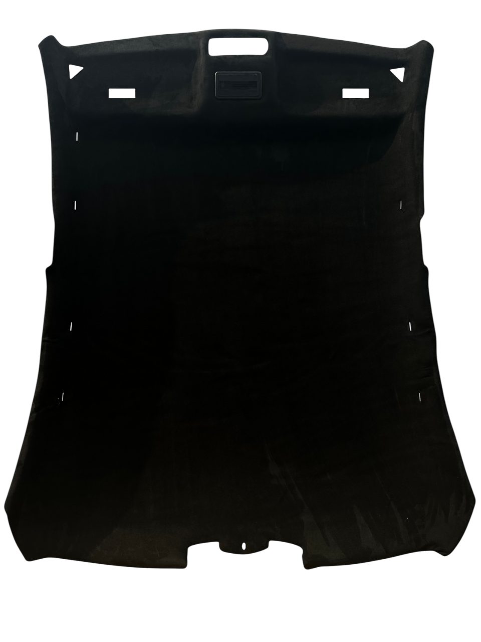 BMW E46 Dachhimmel mit Alcantara-Imitat schwarz Folierung – Himmelwerk Sternenhimmel