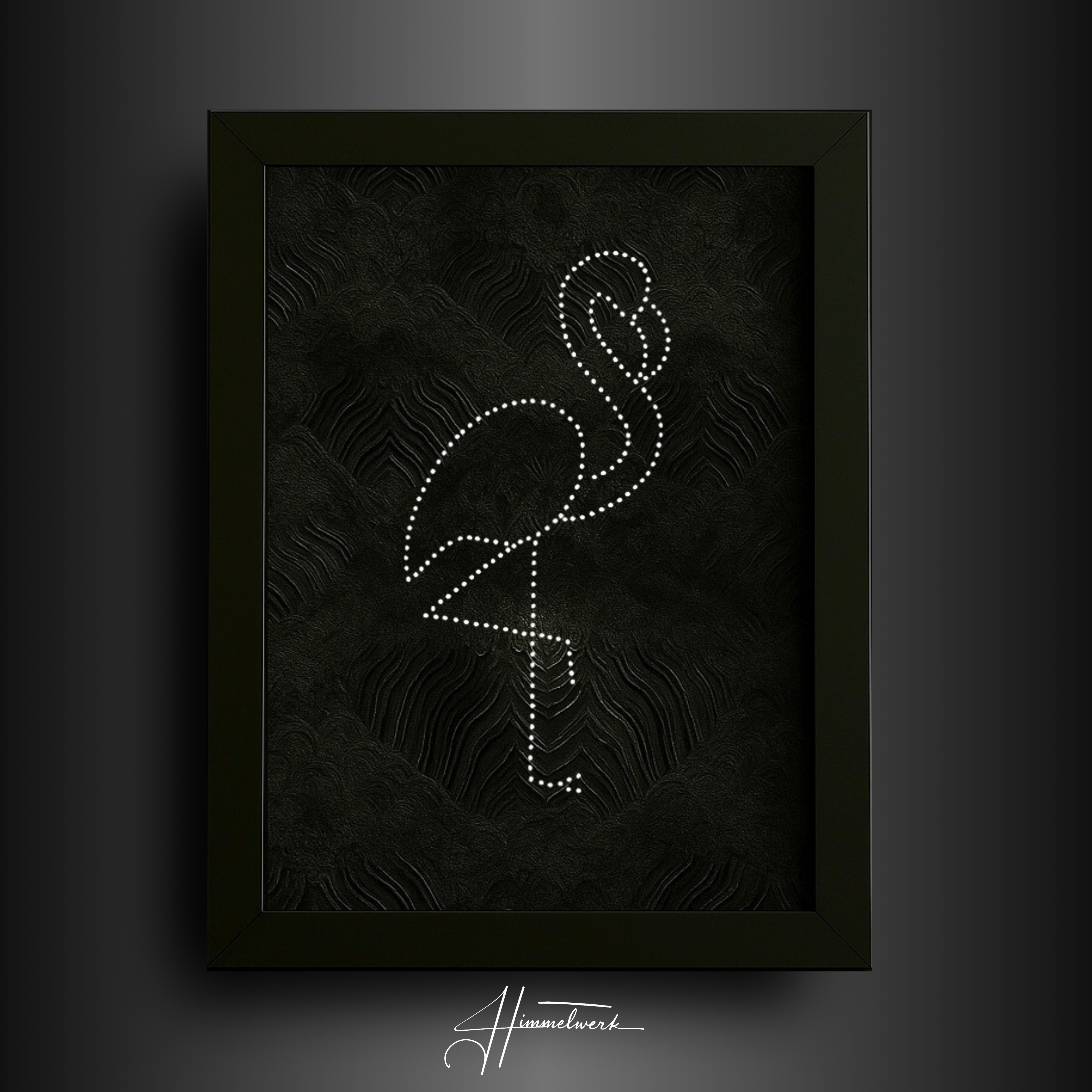 Himmelwerk Starframe Flamingo – elegante Kontur, LED-Ambiente